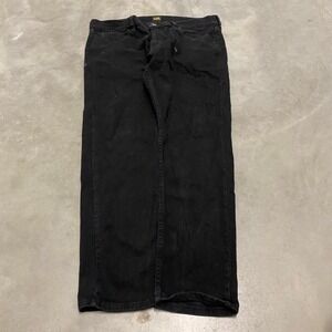 Vintage y2k 90s baggy black grunge faded jeans